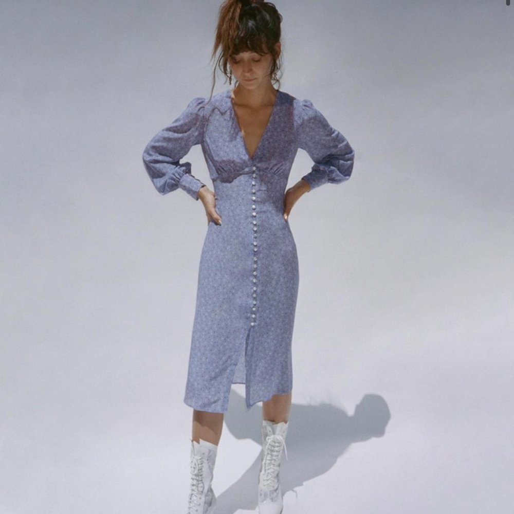 Realisation Par Vivienne Dress in Purple Haze Size M